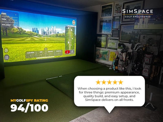 SimSpace Net & Enclosure gets glowing reviews from MyGolfSpy Testers