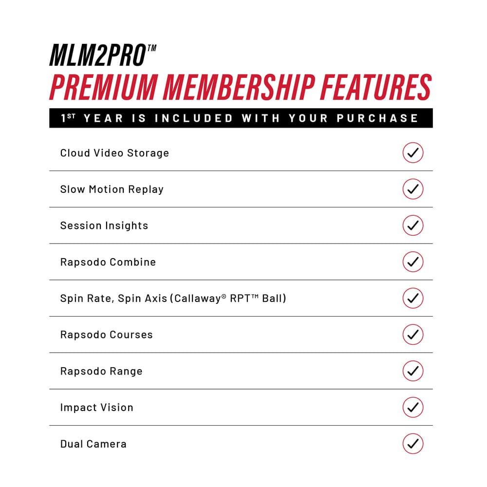 Rapsodo MLM2PRO™ Launch Monitor