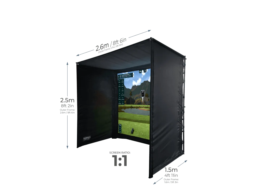 SIM001 SimSpace Enclosure Dimensions