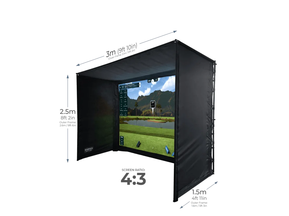 SIM002 SimSpace Enclosure Dimensions