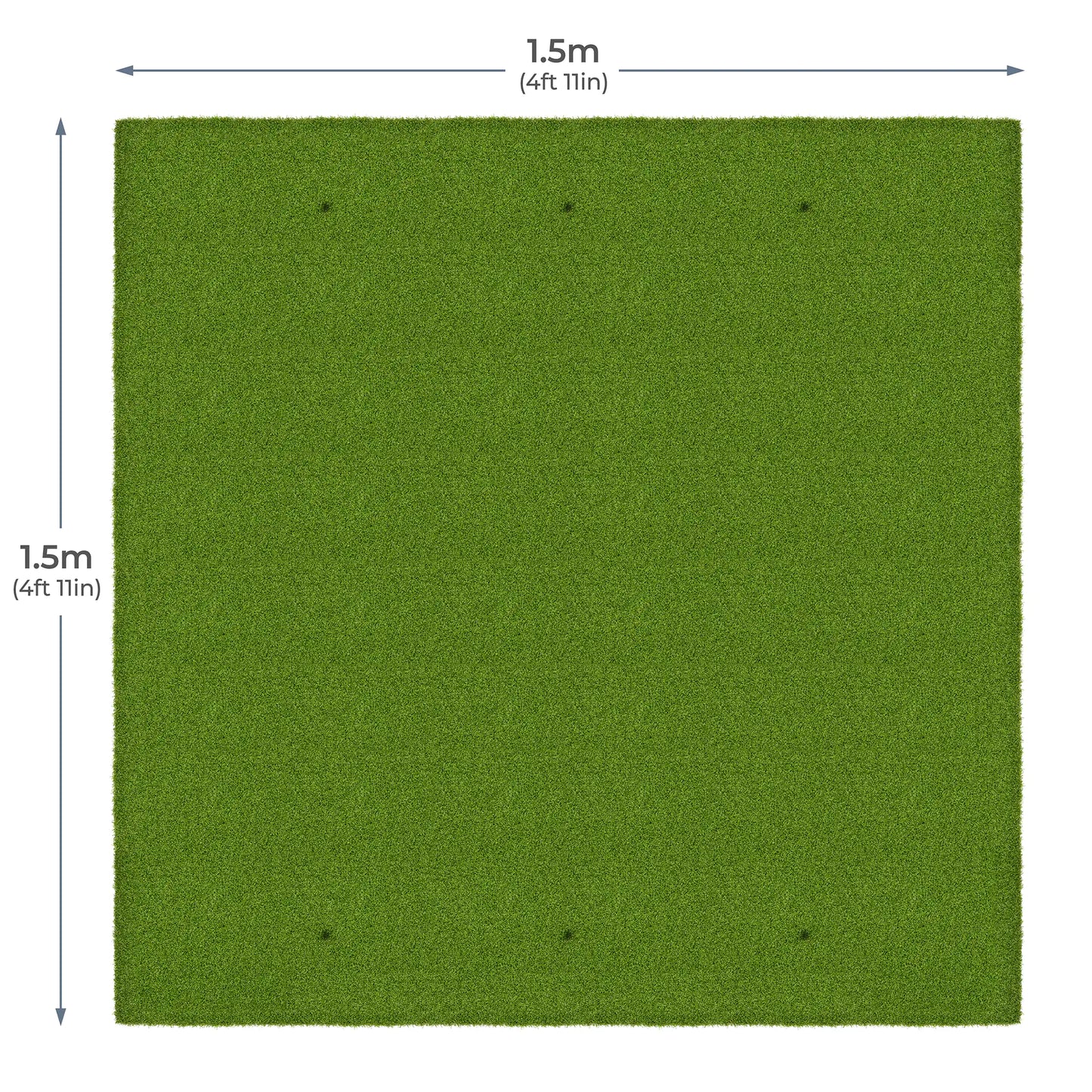 Standard Hitting Mat 1.5m x 1.5m (4' 11" x 4' 11")
