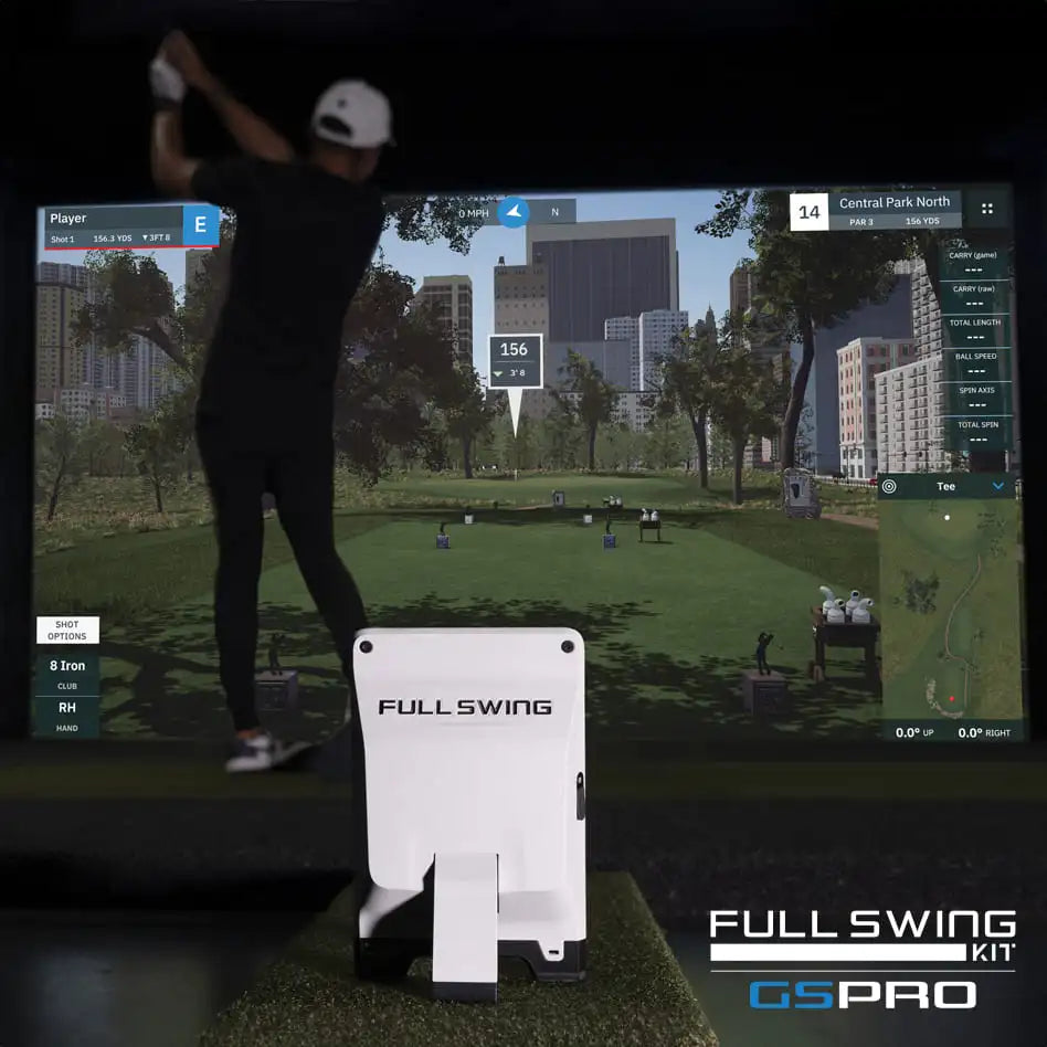 Pack Complet Enclos de Golf & Full Swing KIT/Simulateur GSPro Home