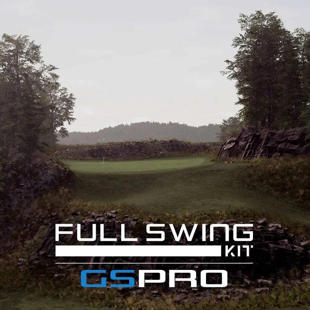 Pack Complet Enclos de Golf & Full Swing KIT/Simulateur GSPro Home
