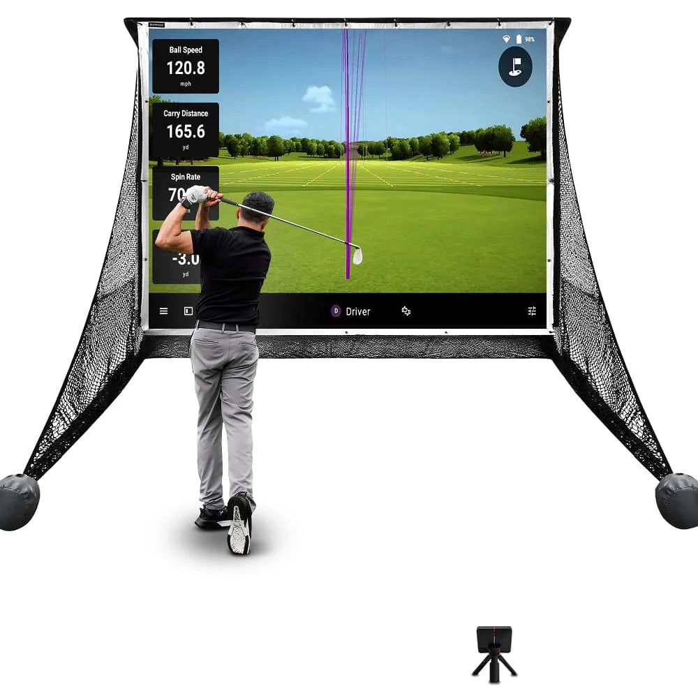 Pack Complet Filet d'Entraînement de Golf & Garmin Approach R10