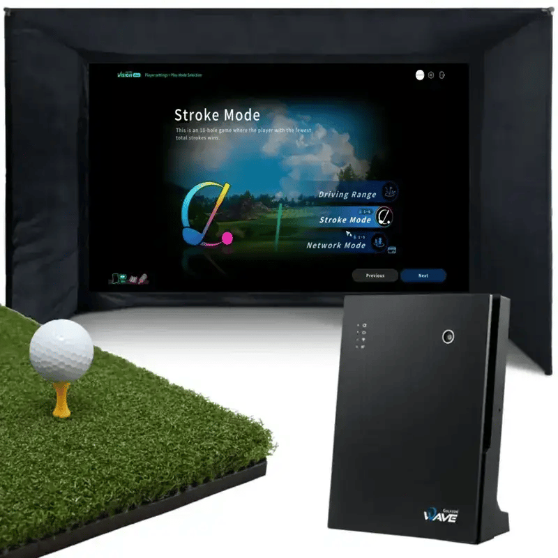 Golfzon WAVE Home Simulator Bundle