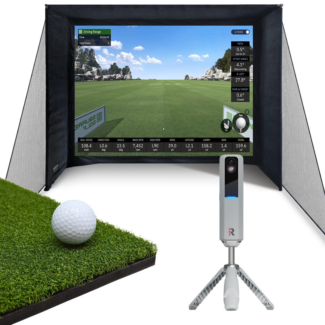 Rapsodo MLM2PRO™ Home Simulator Bundle
