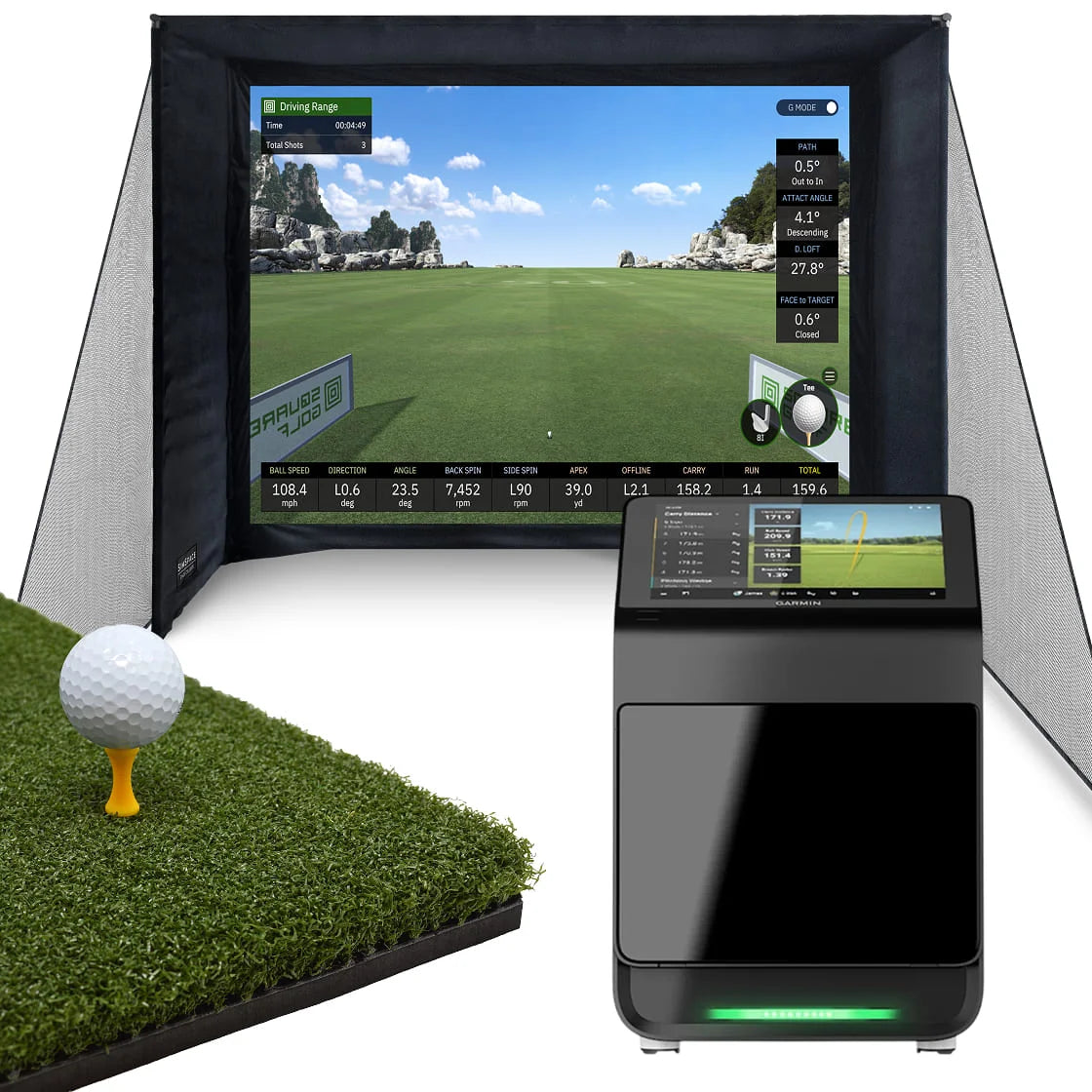 Pack Complet Enclos de Golf & Garmin Approach® R50