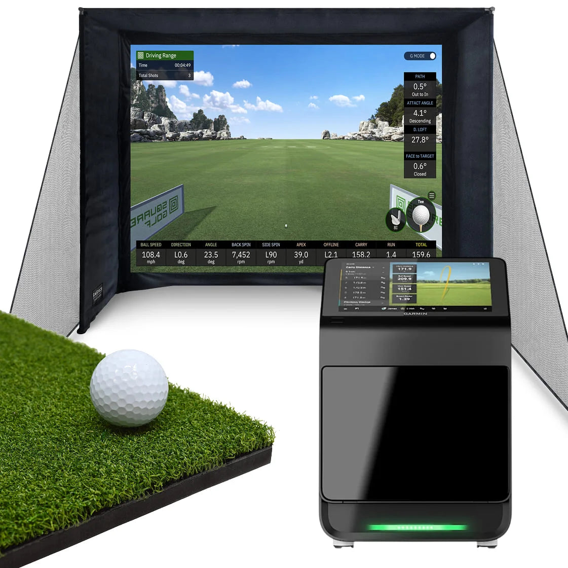 Pack Complet Enclos de Golf & Garmin Approach® R50