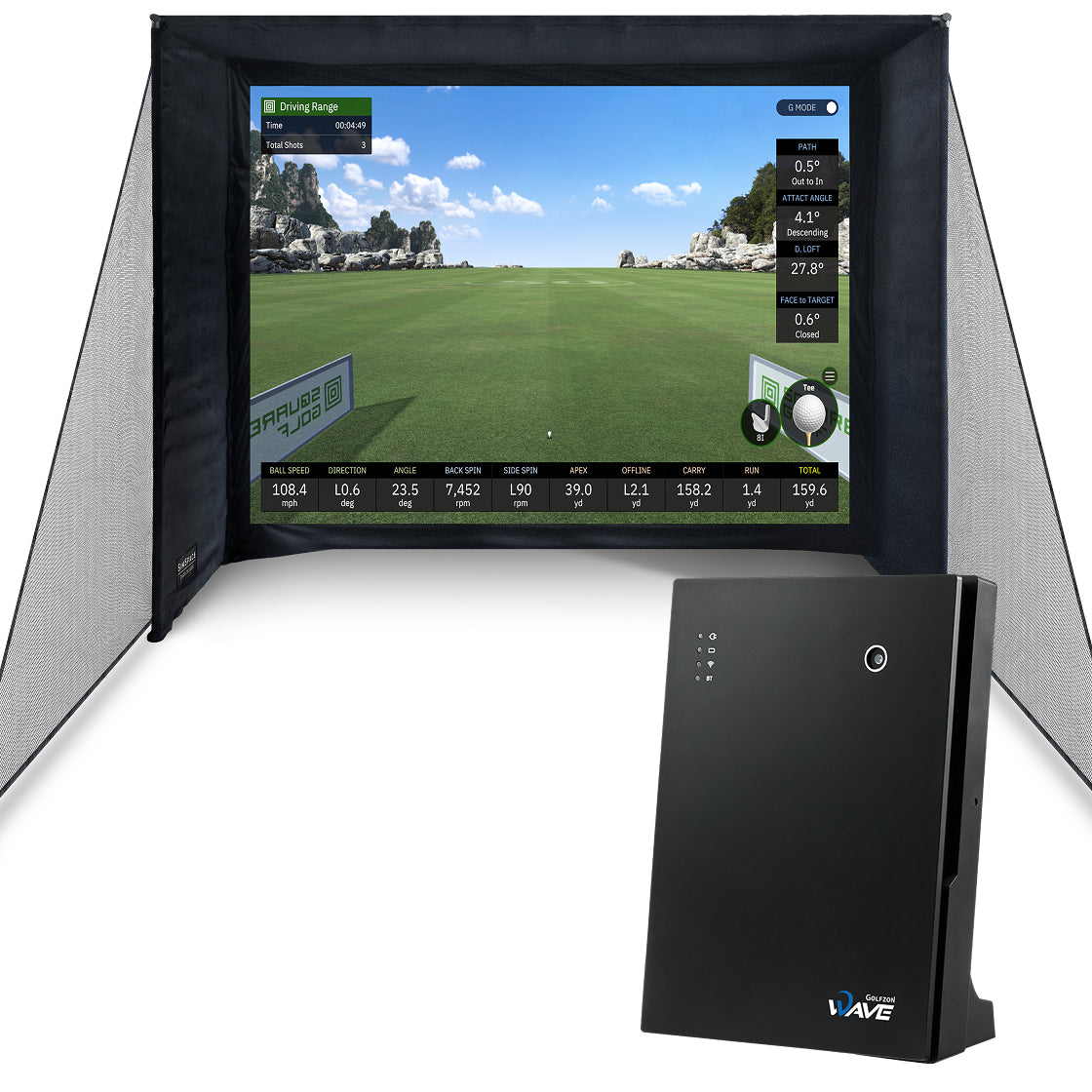 Golfzon WAVE Home Simulator Bundle