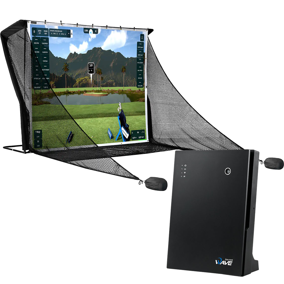 Golfzon WAVE Practice Net Bundle