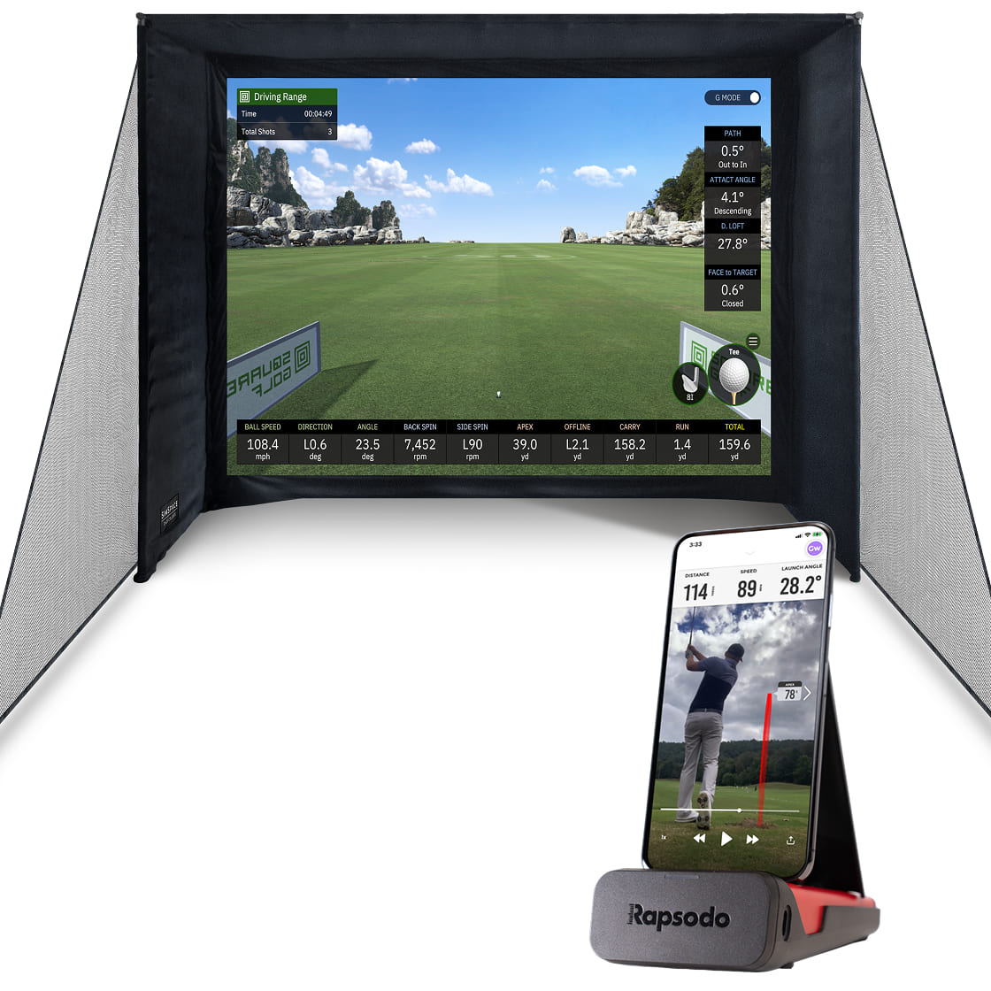 Rapsodo MLM Home Simulator-Paket