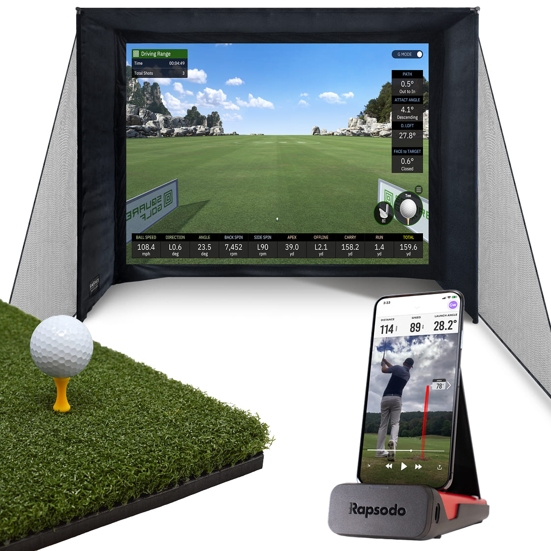 Rapsodo MLM Home Simulator-Paket