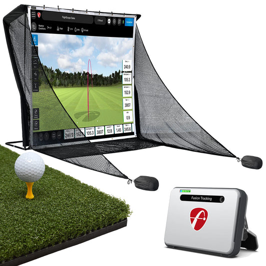 FlightScope Mevo+ Practice Net Bundle
