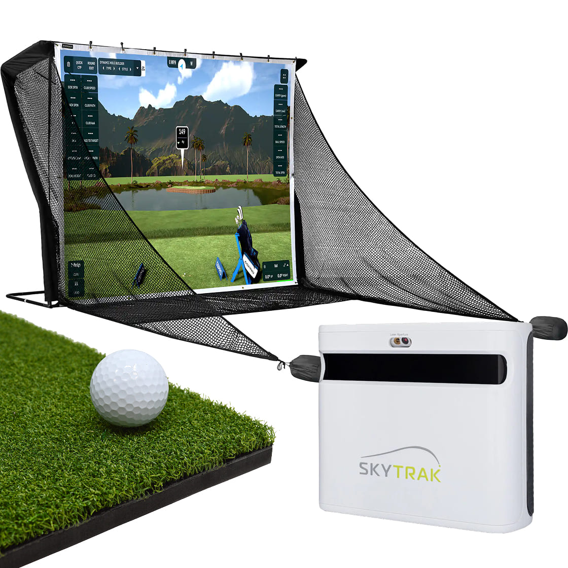 SKYTRAK+ Practice Net Bundle