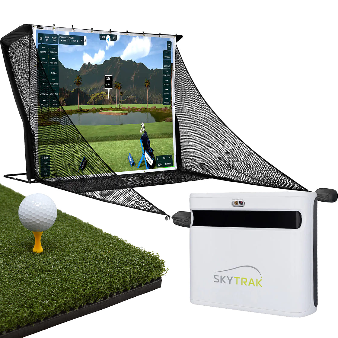 SKYTRAK+ Practice Net Bundle