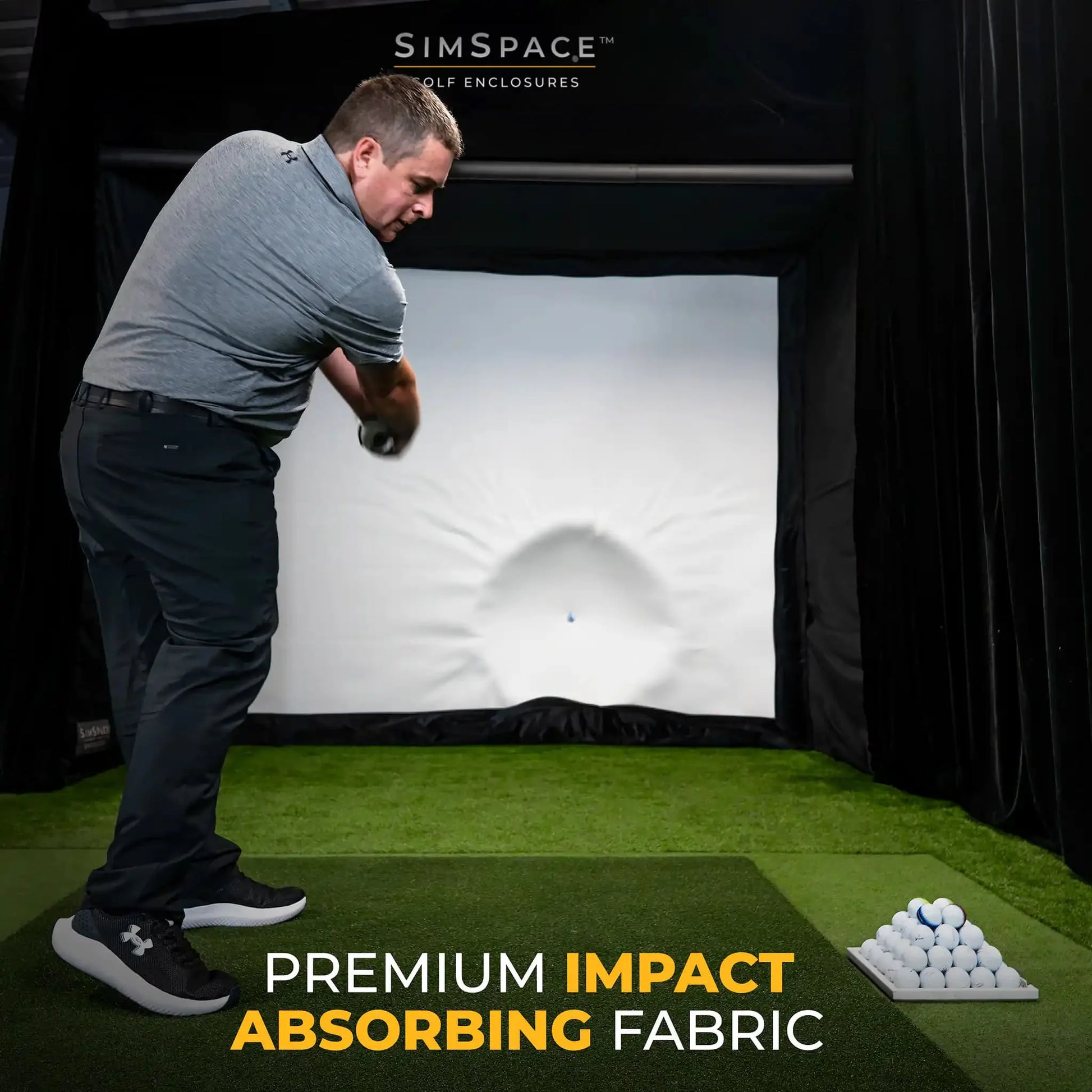 Platinum Impact Screen Impact Absorbing Fabric