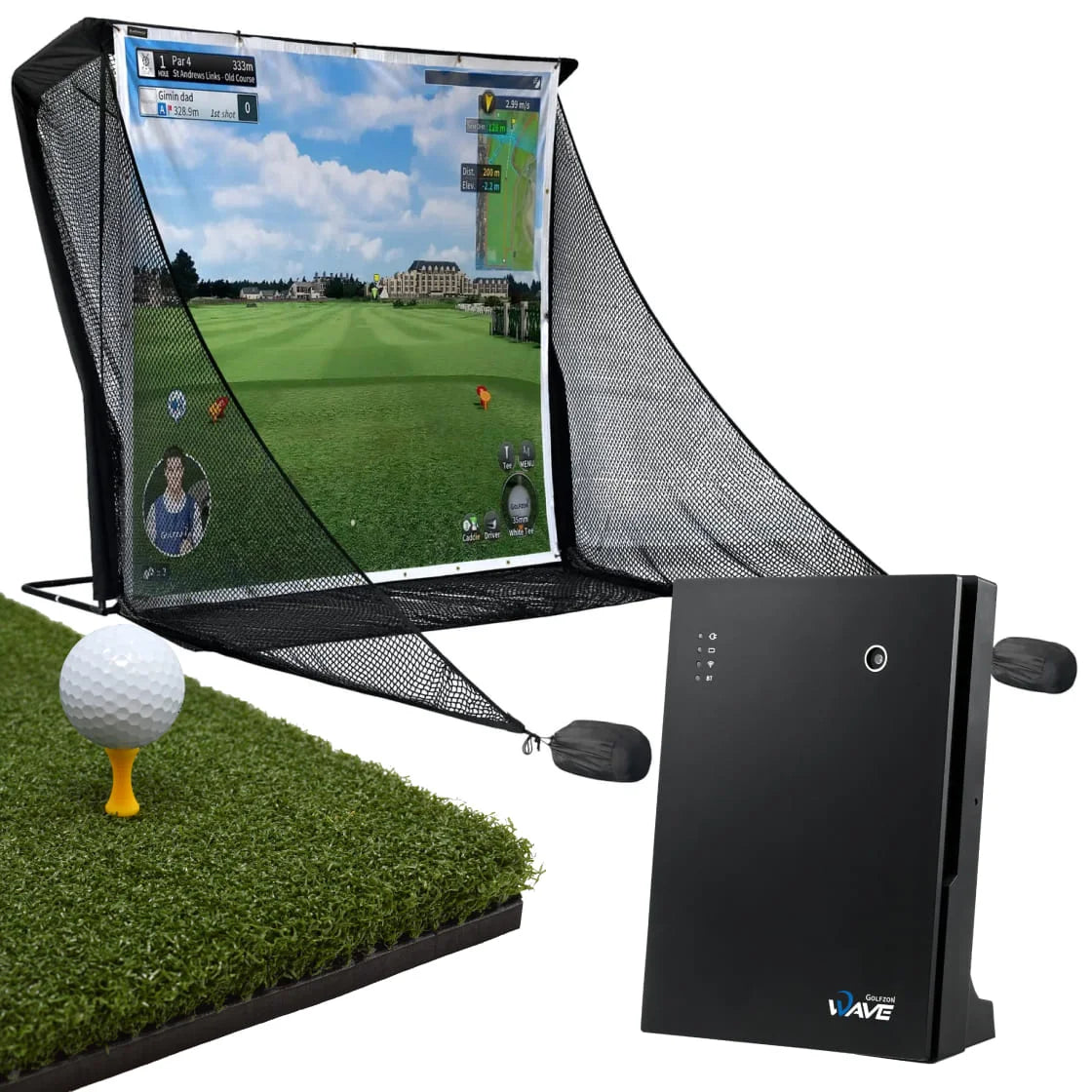 Golfzon WAVE Net Bundle SimSpace Golf