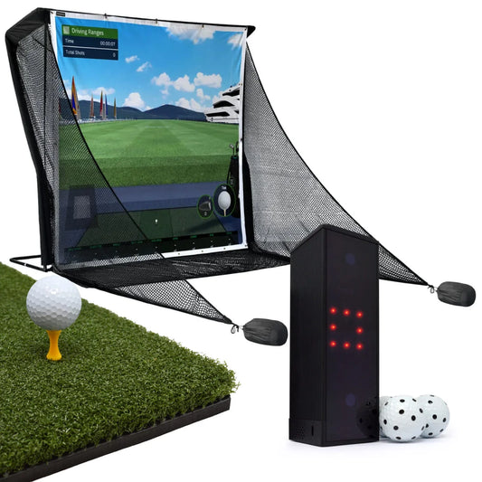 Pack Complet Filet d'Entraînement de Golf & Square Golf