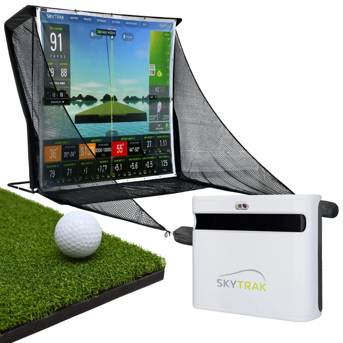 SKYTRAK+ Practice Net Bundle