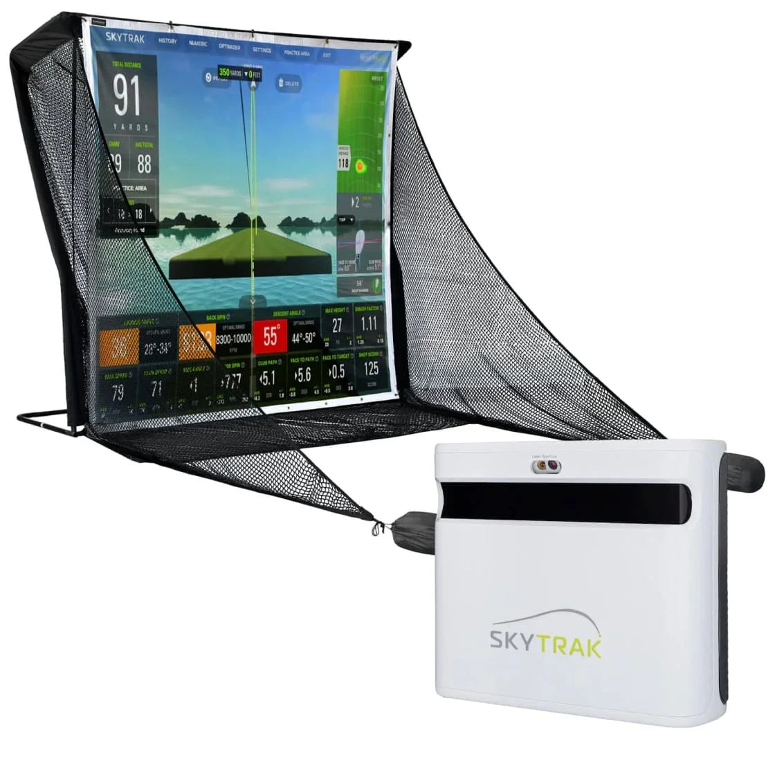 SKYTRAK+ Practice Net Bundle