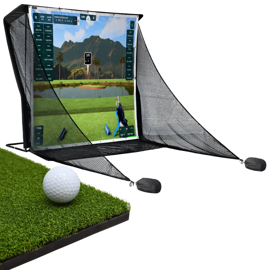 SimSpace Deluxe Übungsnetz + Aufprallschutz