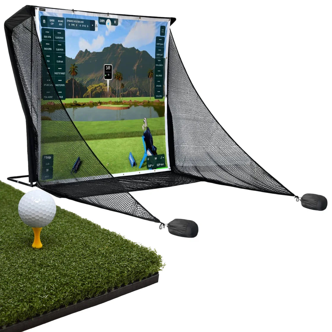 SimSpace Deluxe Übungsnetz + Aufprallschutz