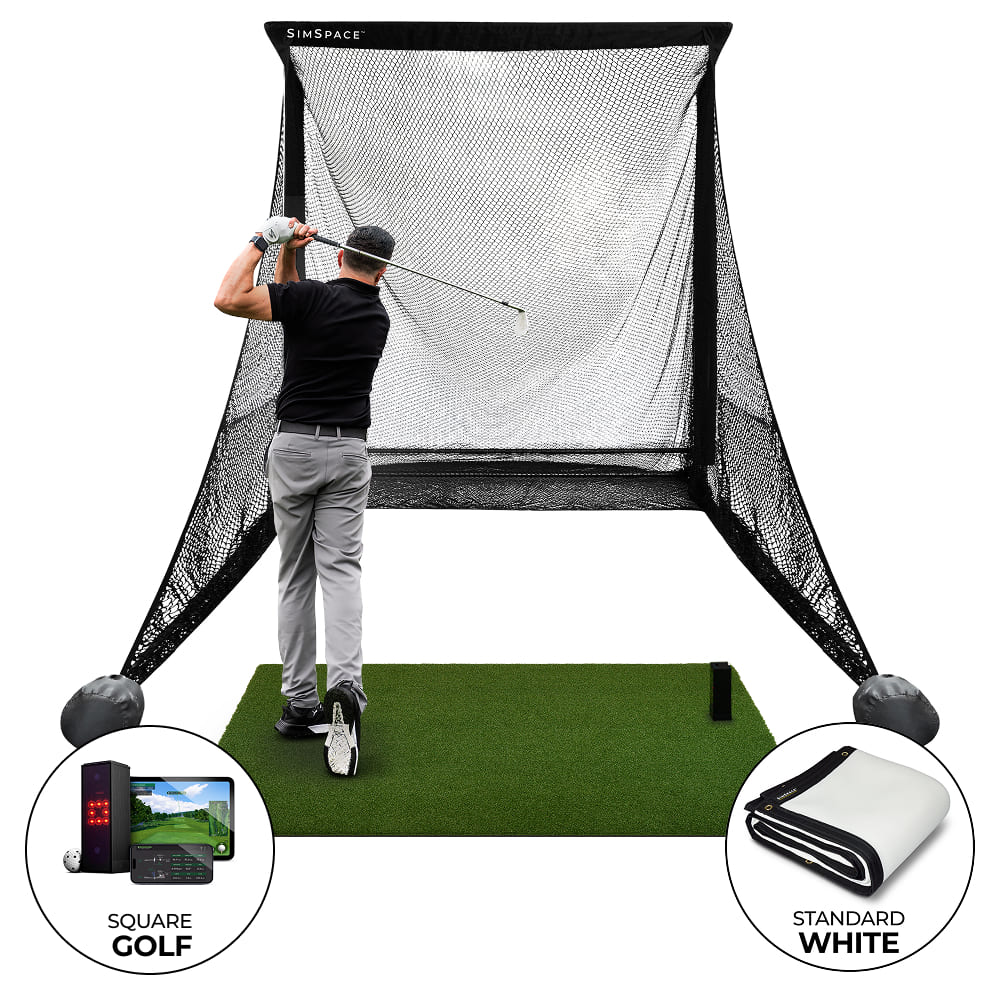 Square Golf Practice Net Bundle