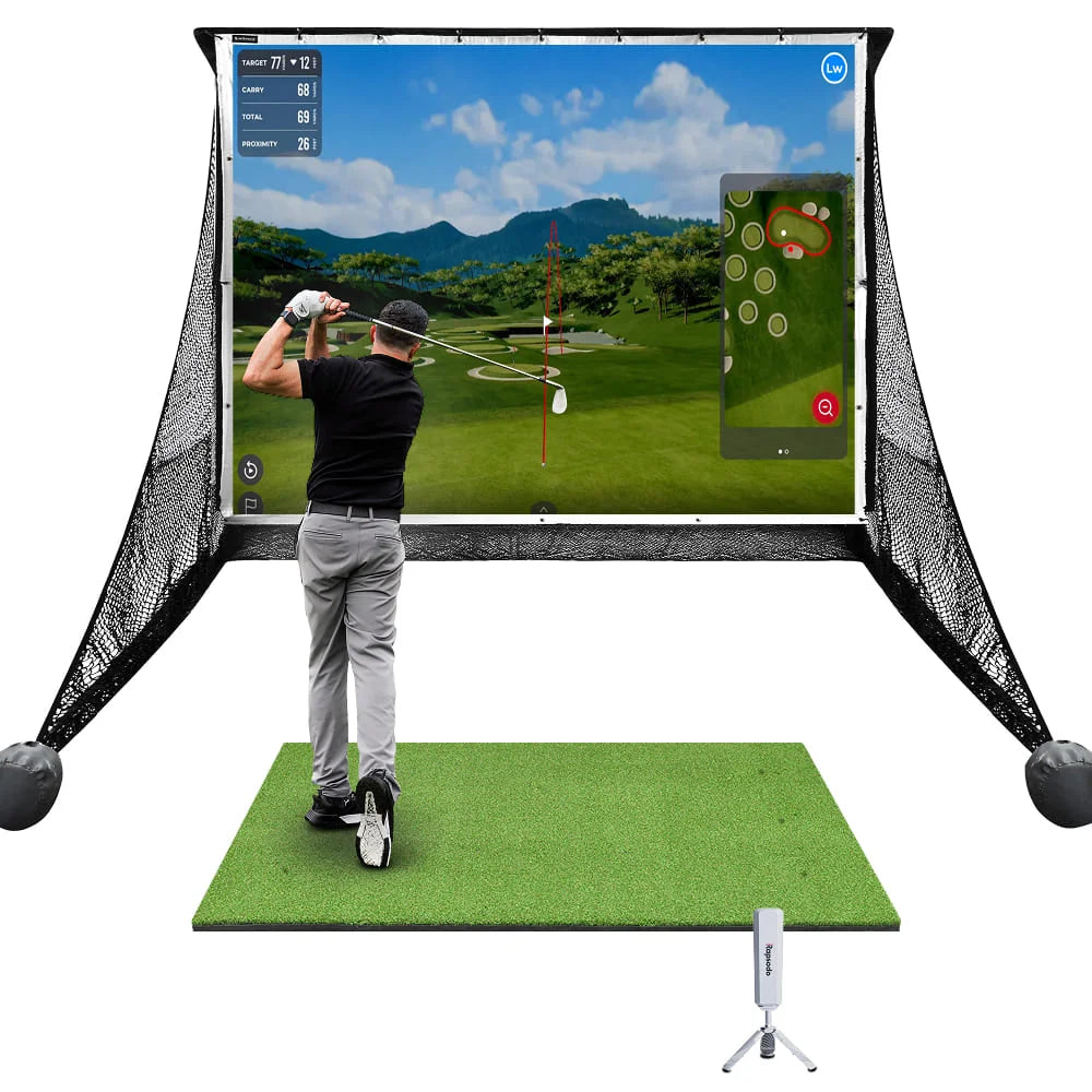 Rapsodo MLM2PRO Net Bundle - SimSpace Golf Rapsodo MLM2PRO Net Bundle - SimSpace Golf