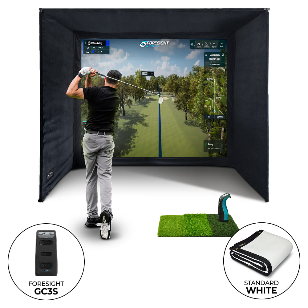 Foresight GC3S PRO Golf Enclosure Bundle