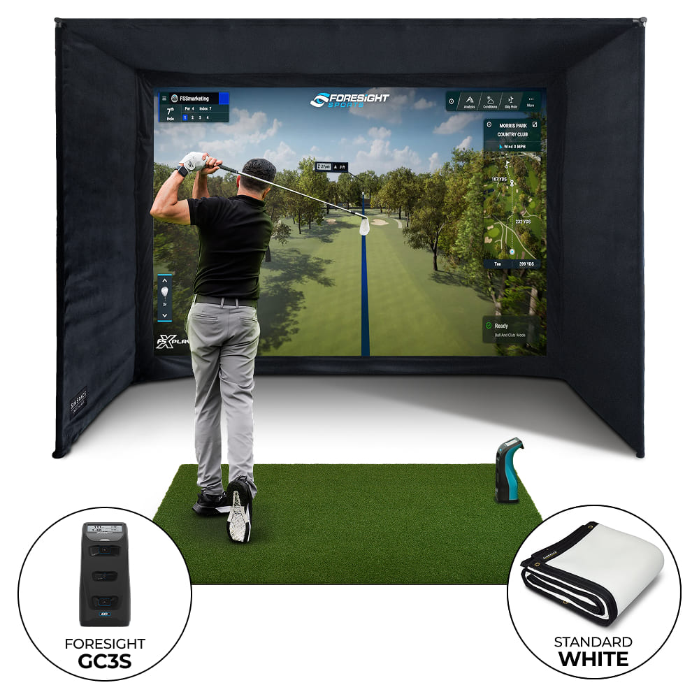 Foresight GC3S PRO Golf Enclosure Bundle