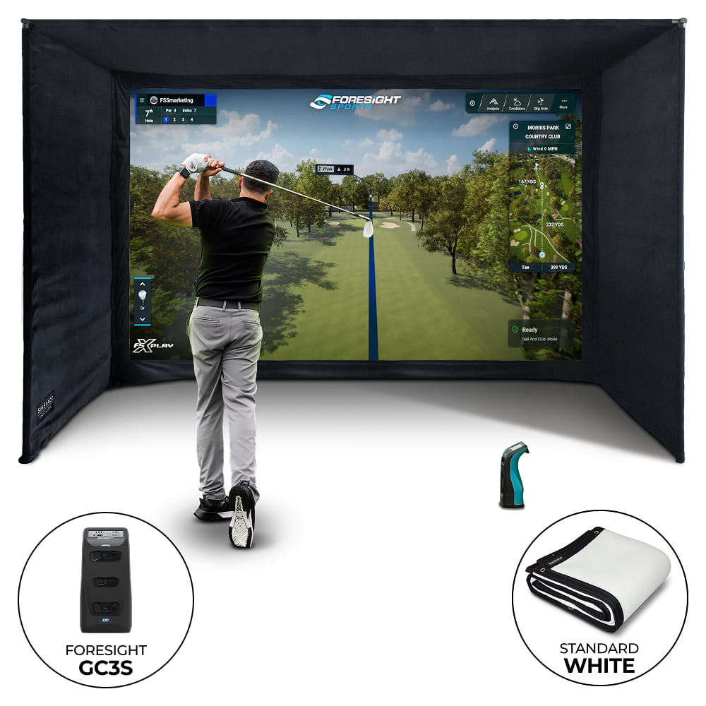 Foresight GC3S PRO Golf Enclosure Bundle