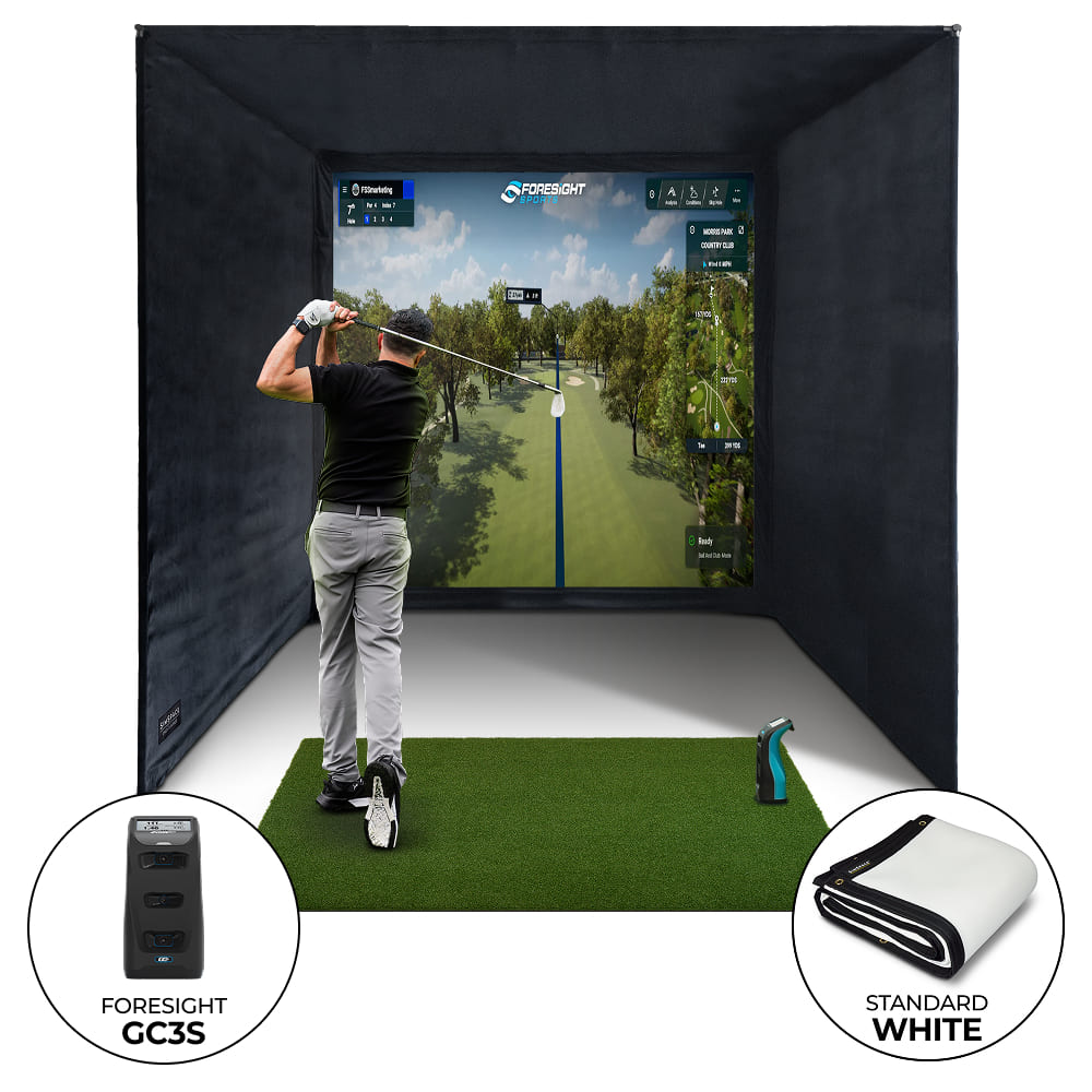 Foresight GC3S MAX Golf Enclosure Bundle