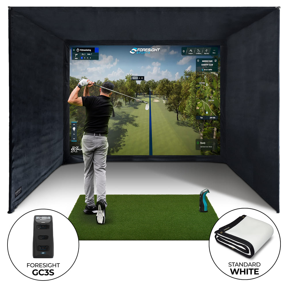 Foresight GC3S Golf Enclosure Bundle