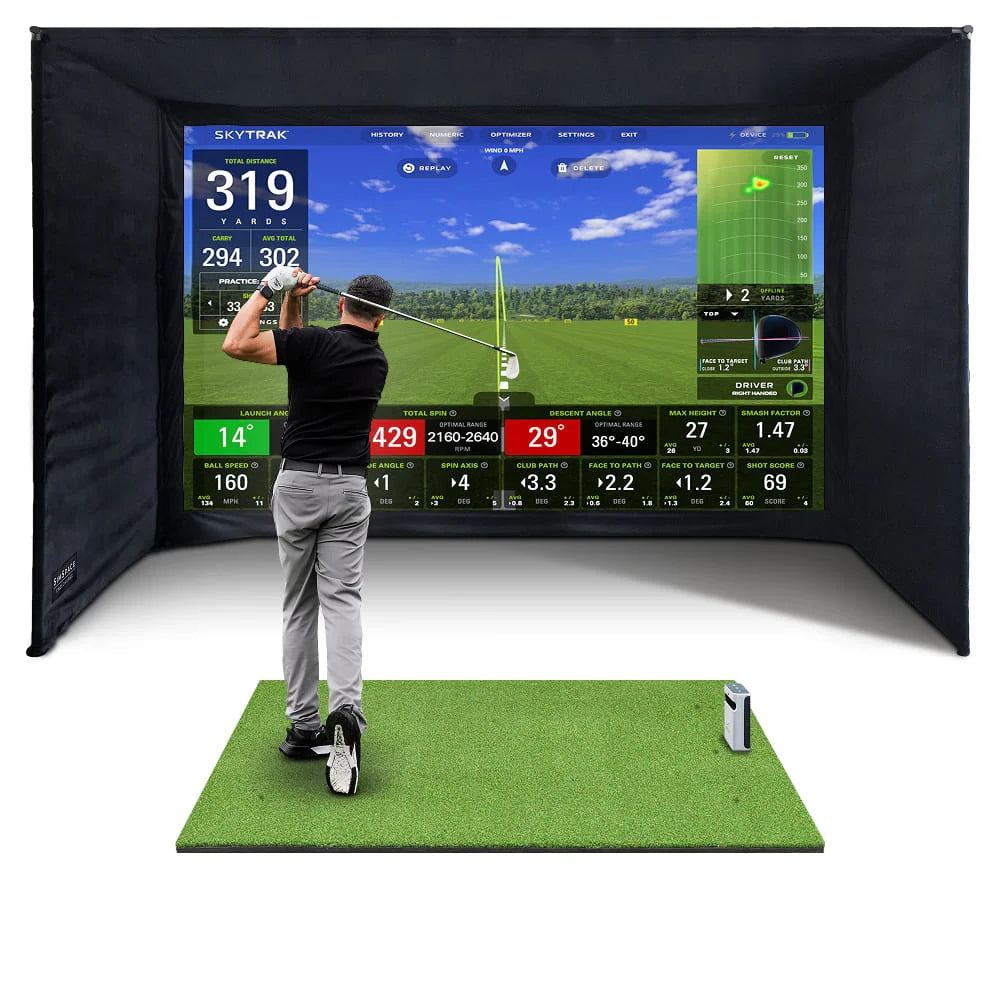 SKYTRAK+ Home Simulator Bundle - SimSpace Golf