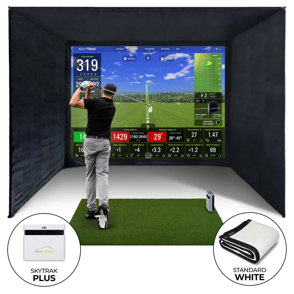 SKYTRAK+ Heimsimulator-Paket