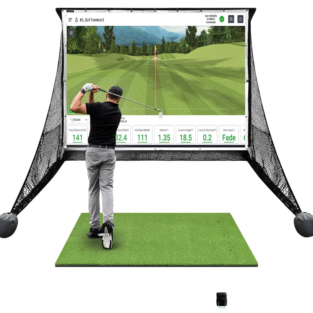 SLX Hybrid Mini Net Bundle - SimSpace Golf