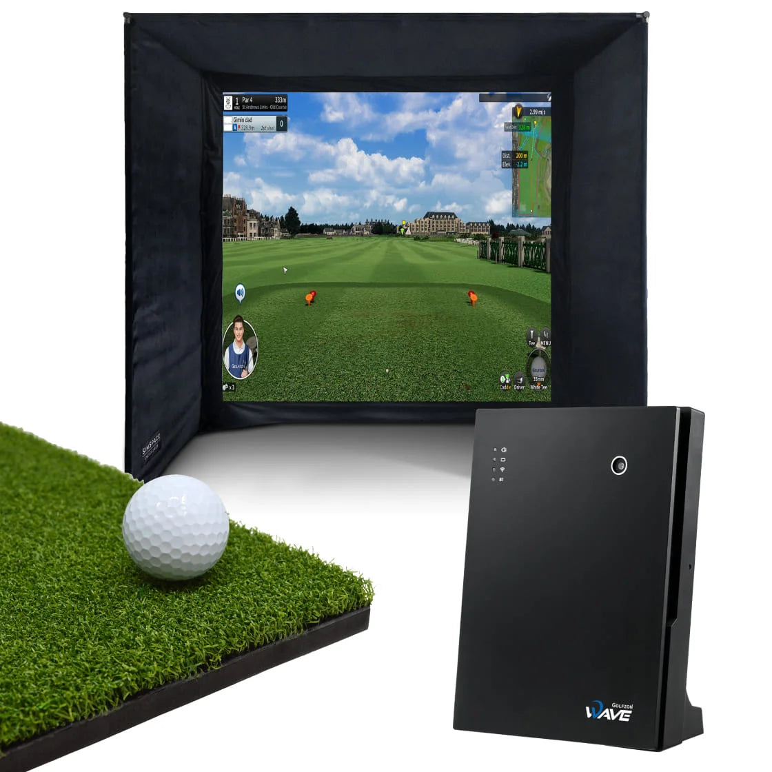 Golfzon WAVE Home Simulator Bundle