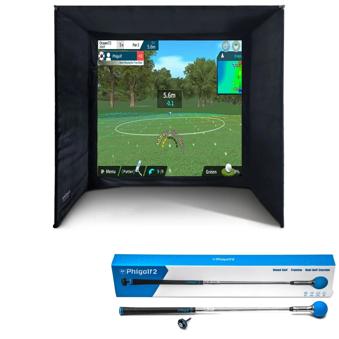 Phigolf 2 Heimsimulator-Paket