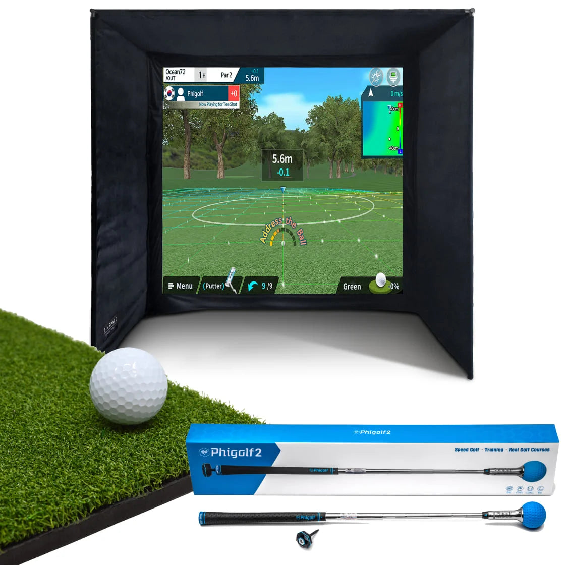 Phigolf 2 Heimsimulator-Paket