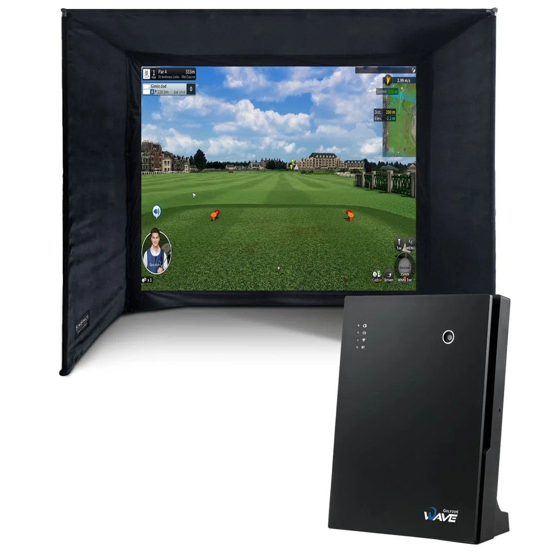 Golfzon WAVE Home Simulator Bundle