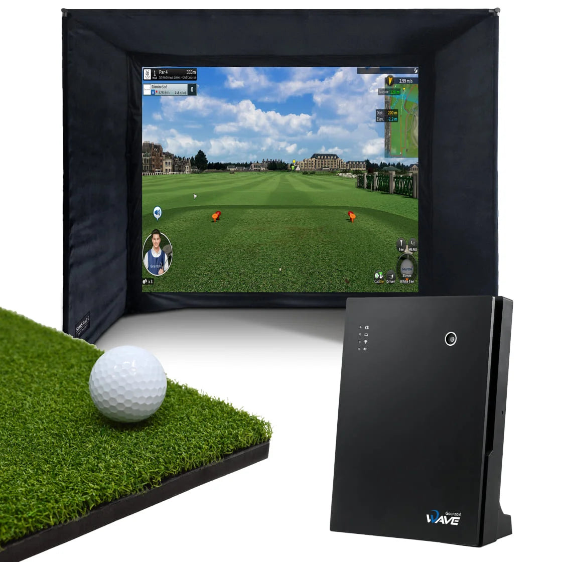 Golfzon WAVE Home Simulator Bundle