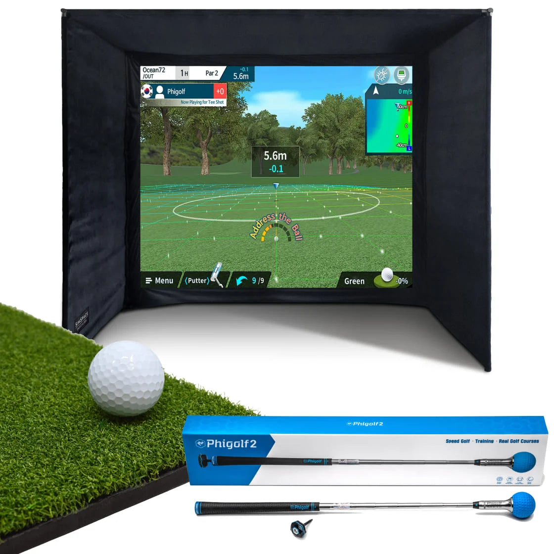 Phigolf 2 Heimsimulator-Paket