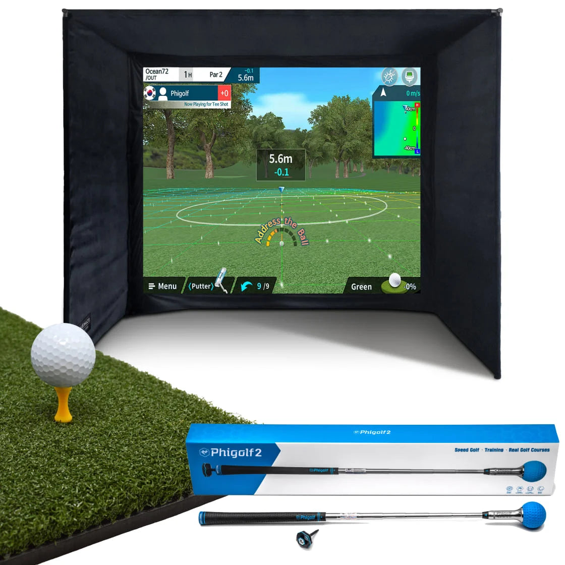 Phigolf 2 Heimsimulator-Paket