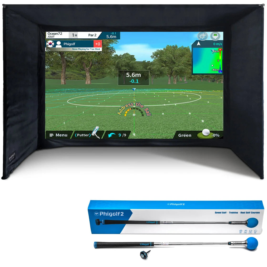 Phigolf 2 Heimsimulator-Paket