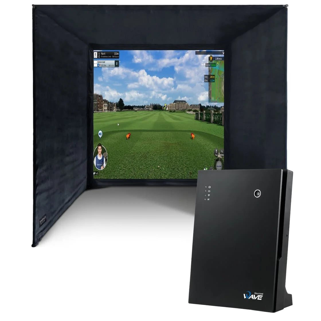 Golfzon WAVE Home Simulator Bundle