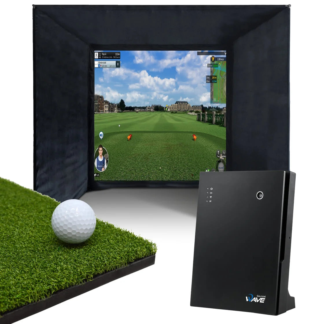 Golfzon WAVE Home Simulator Bundle