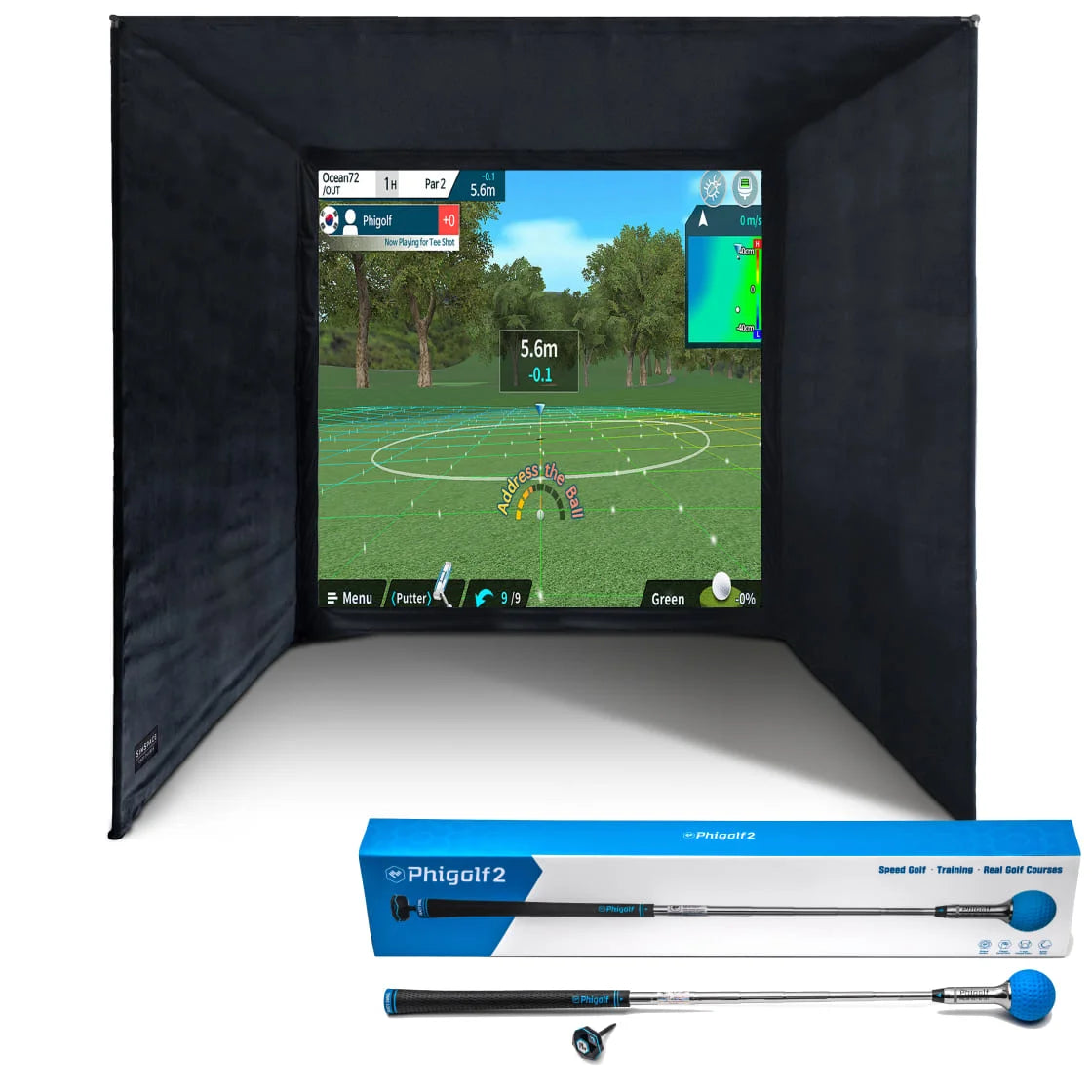 Phigolf 2 Heimsimulator-Paket
