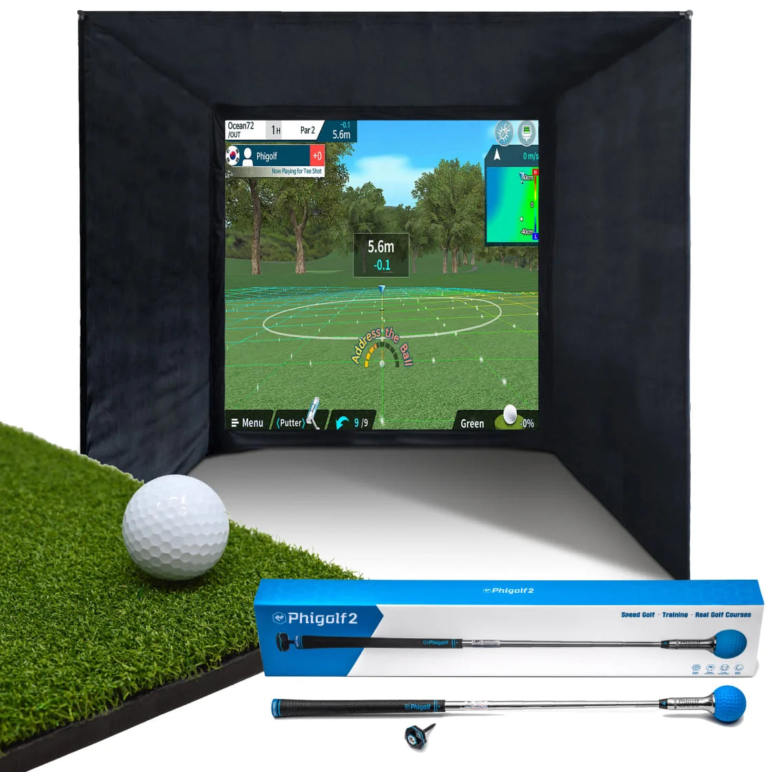 Phigolf 2 Heimsimulator-Paket