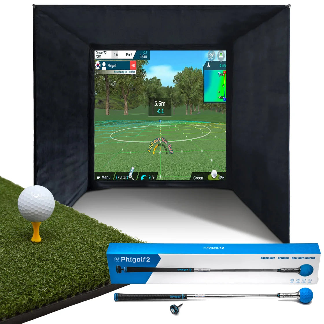 Phigolf 2 Heimsimulator-Paket