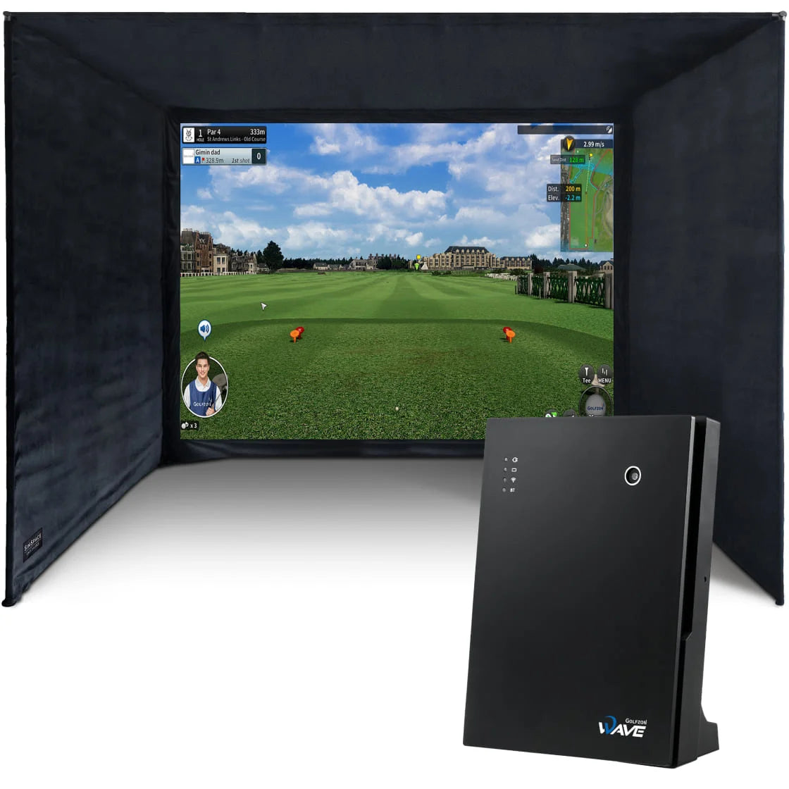 Golfzon WAVE Home Simulator Bundle